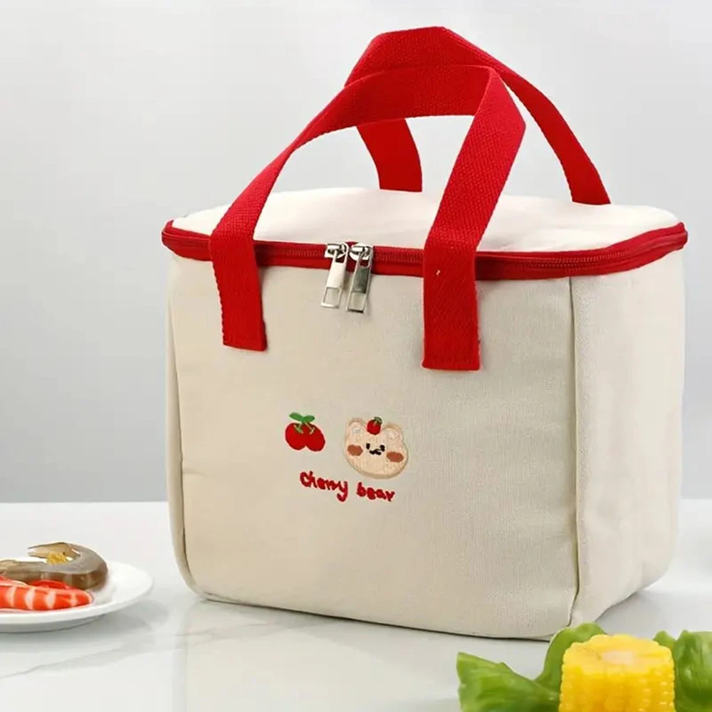 1PC Lunch Bags Insulated Lunch Box For Women Adults, Large Lunch Tote Bags Cooler Bag Leakproof Lunch Box