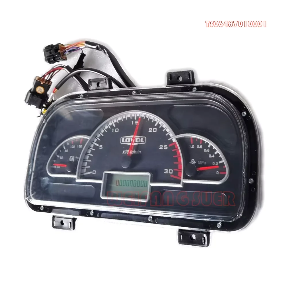 TS04487010002/TS06487010001, instrumento combinado para tractor Lovol, envíenos la placa de identificación del tractor para comprobar primero