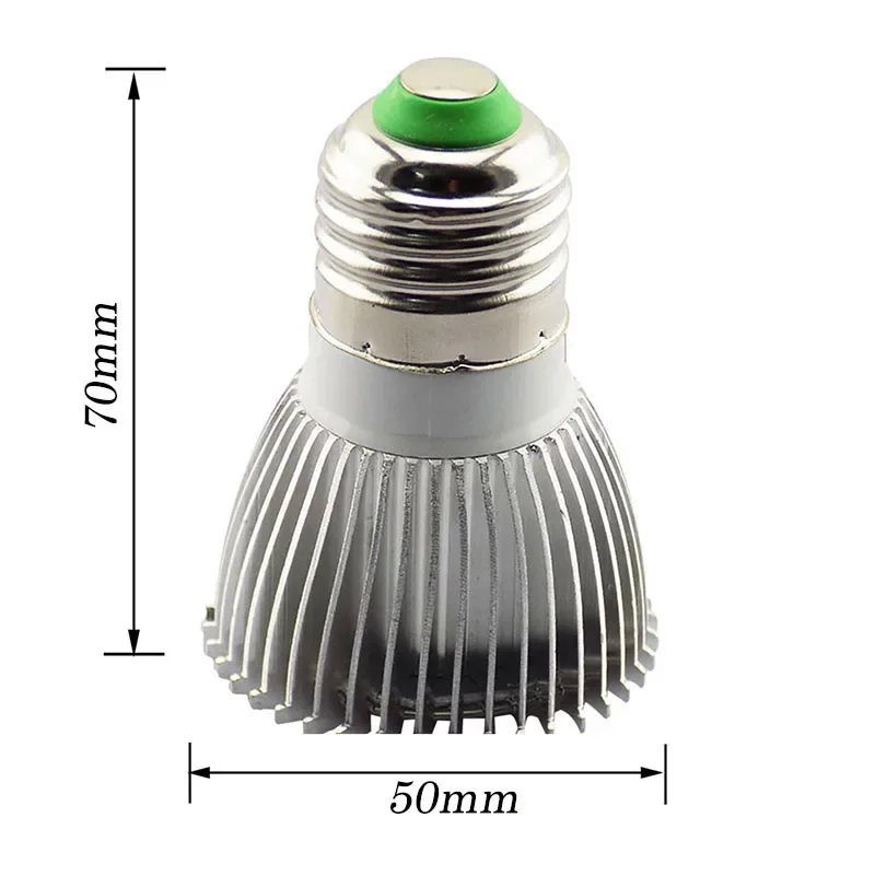 Volledig spectrum 28 LED-kweeklamp voor planten Bloemverlichting Lamp UV IR E27 voor hydrosysteem Groente Groen huis