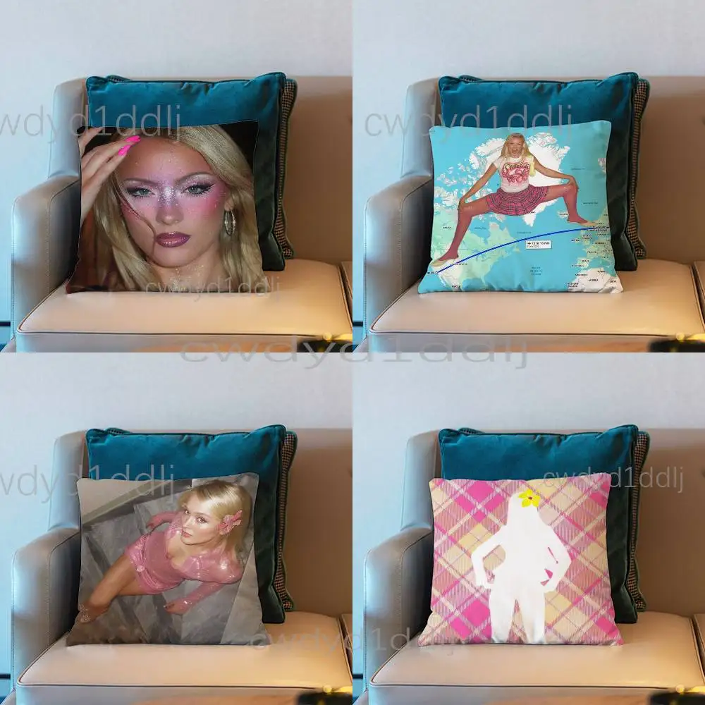 

Z-Zara Larsson Midnight Sun Pillowcases Cute Funny Pillow Case For Wedding Party Home Decor Comfy Pillow Cover