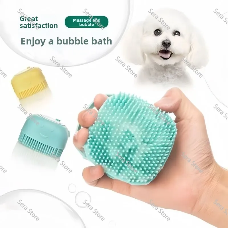 Bath Brush, Special for Pet Bathing,  Artifact Cat Bath Cleaning Supplies