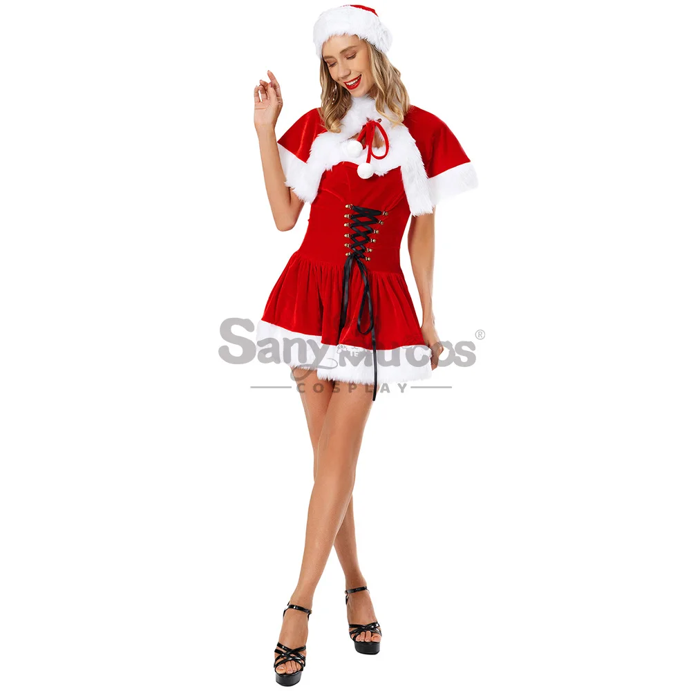 IN STOCK SanyMuCos Corset DressCospaly Christmas CosplayCorset DressDress Cospaly Outfit Comic-con Birthday and Holiday Gifts