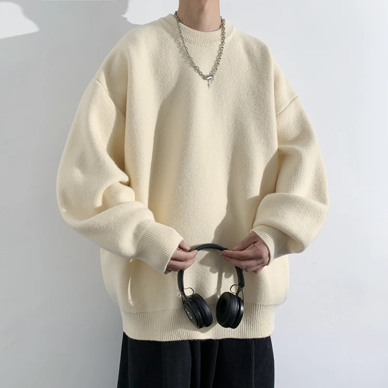2026 Cashmere Pullover Men Sweater Autumn Winter Hombre Jumper Pull Homme Hiver O-Neck Knitted Sweaters Clothing Outwear