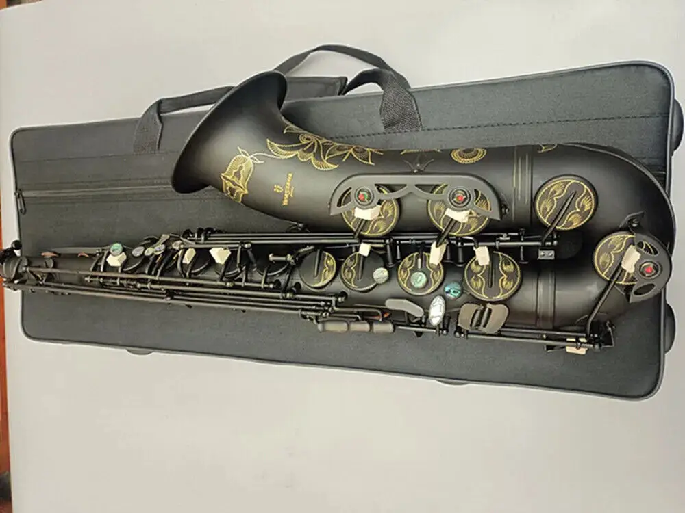 

New Japanese Brand Tenor Sax Black T-902 Instrument B Flat Brass Sax -
