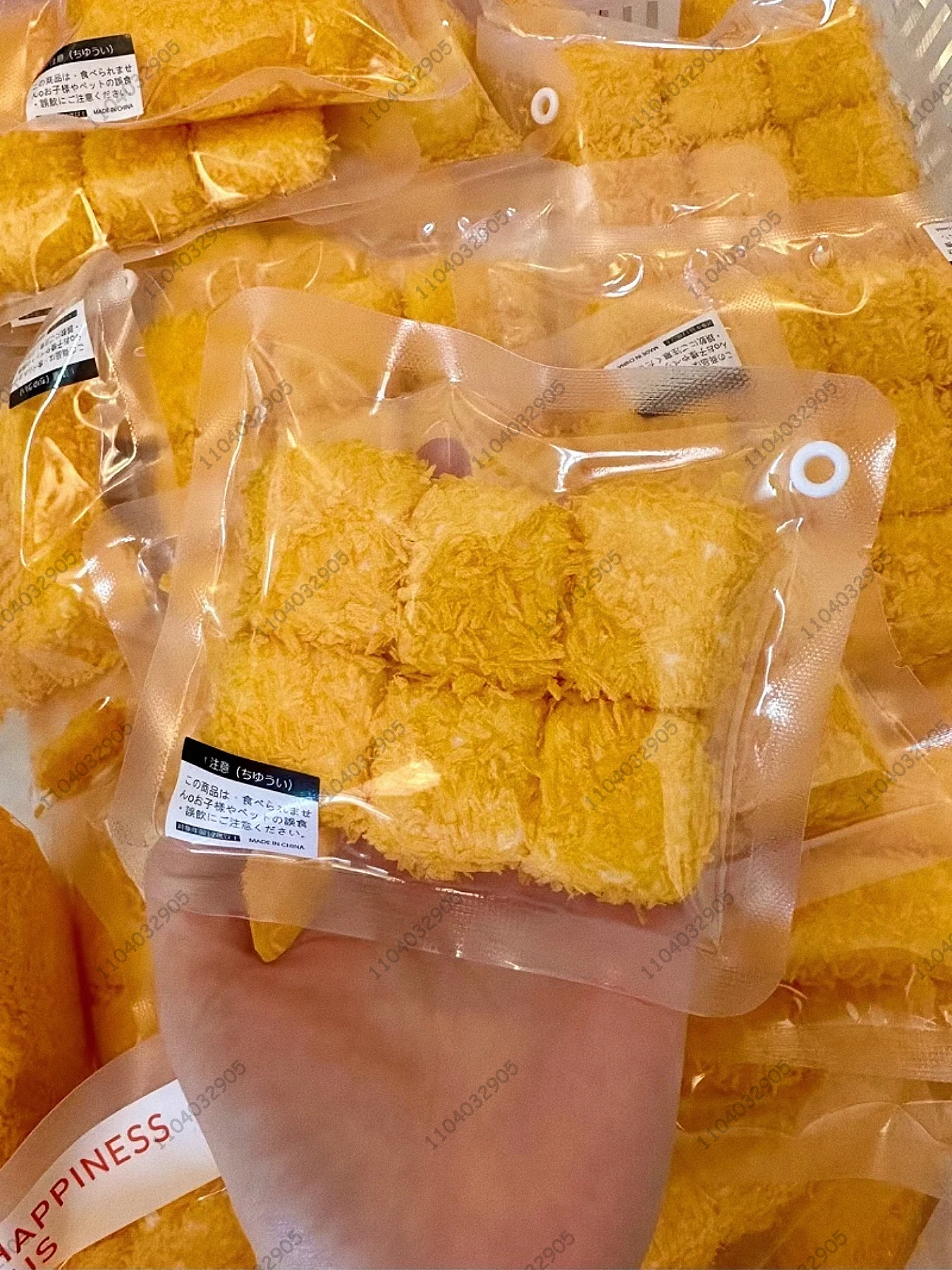 Raccolta di cibo fritto Taba Squishy Croccante Briciole Tostato Cubo di latte Zampa di gatto Giocattolo da spremere Squishy Mano Rilassarsi Rilascio dello stress