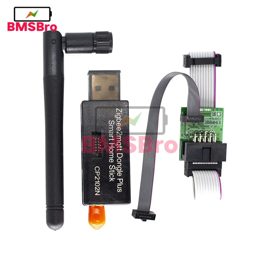 Wireless CC2652P CC2652 USB Dongle Zigbee Pack sniffer protocol analysis With Antenna