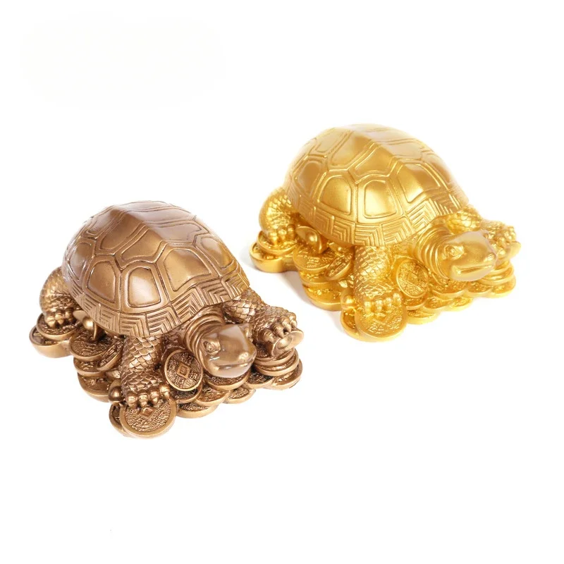 

Turtle Resin Ornaments Copper Turtle Ornaments Feng Shui Furnishings