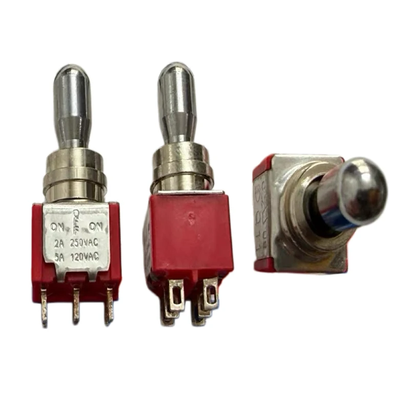 1pcs 100% Q11 1MD1TDB63M1QES large head toggle switch vertical 6-pin 2/3 gear opening 11mm rocker power toggle arm