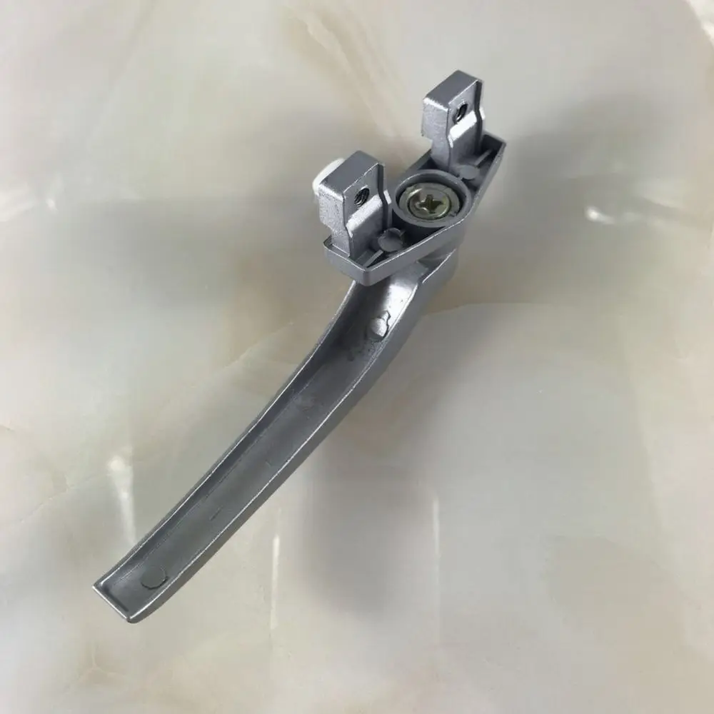 Window Handle Accessory For Aluminum Casement Windows Durable Zinc Alloy Construction Ergonomic Lever Mechanism