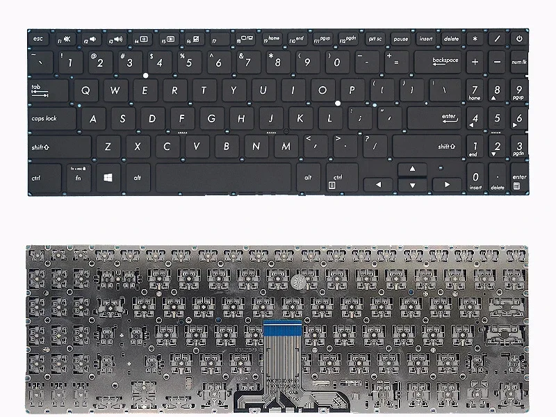 Teclado para notebook ASUS, Breaking Dawn PRO 7 PX574F PRO574 P3540 P3540FA