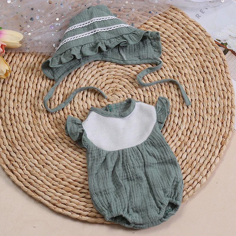 Babypuppenkleid, Kleidung für 40 cm große Babypuppen, DIY-Spielzeug, Puppenzubehör, Body-Kleidung für 15-Zoll-Babypuppenzubehör, Pyjamas – Detail 1