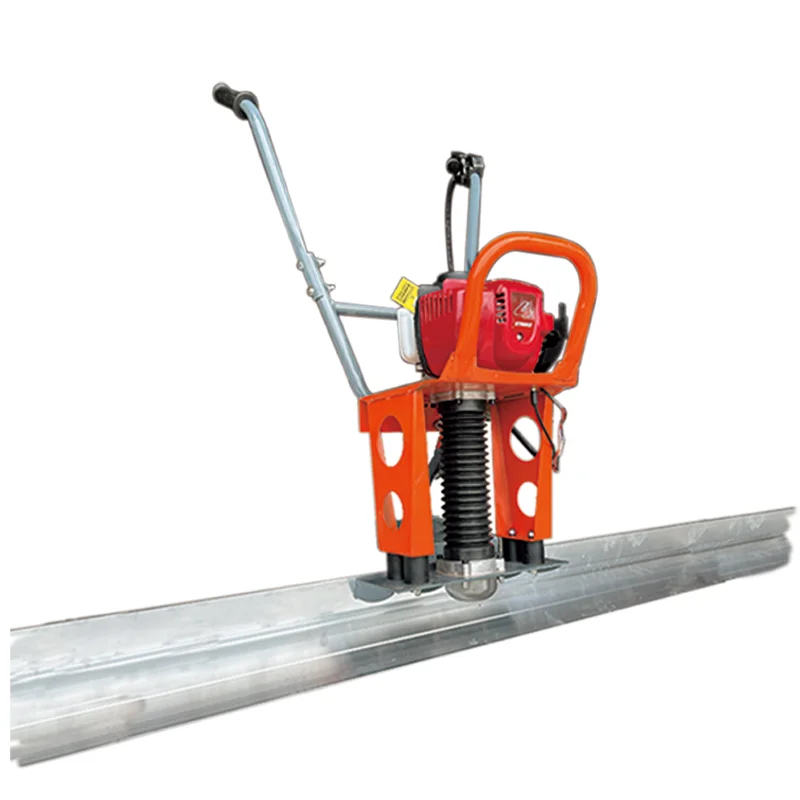

Cement concrete ground vibrating ruler vibrating ruler electric 220V large shock pavement vibrating ruler leveling machine