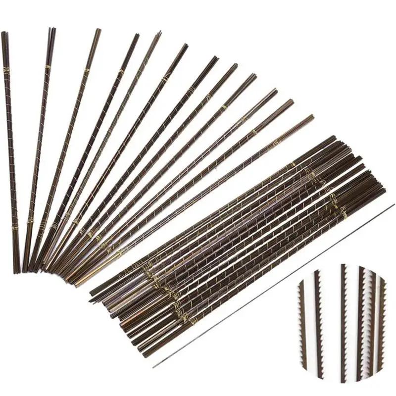 Hot Sale 12/144pcs Jeweler Jewelry Metal Cutting Saw Blades Set Handicraft Jewelry Design And Repair Gems Woodworking Hand Tools