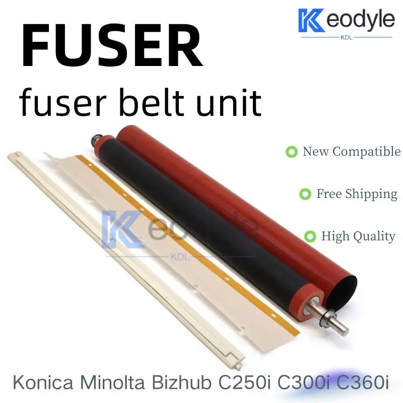 Fuser Film Belt Lower Roller Application Pad For Konica Minolta Bizhub C250i C300i C360i C450i C550i C650i C750i Copier Parts