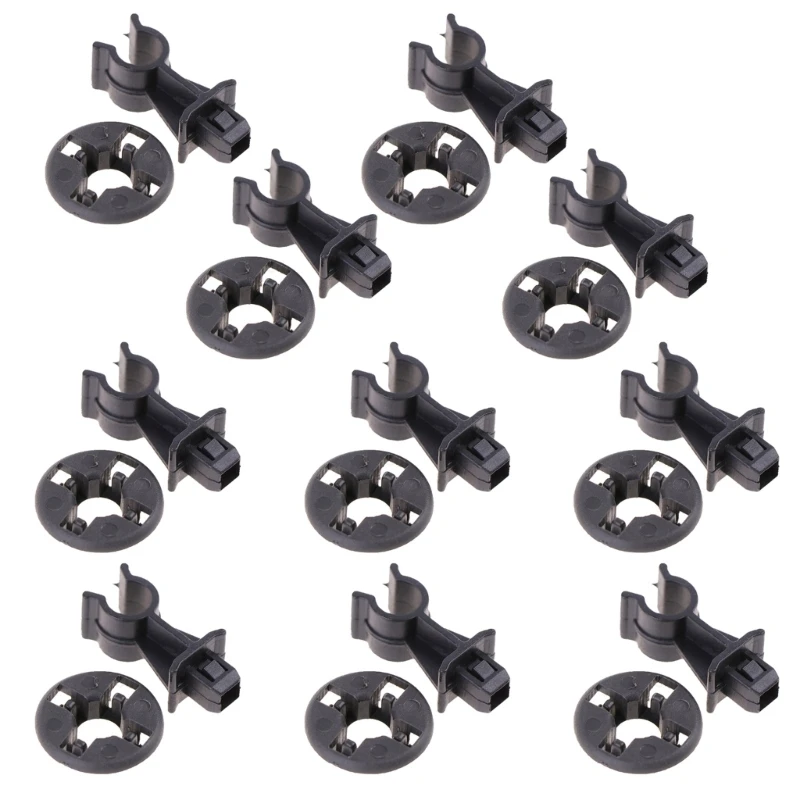 2024 New 10pcs/Set Fastener Hood Support Prop Rod Holder Clip Compatible for J10 2006-2013/D40 Car Accessories Universal Durable