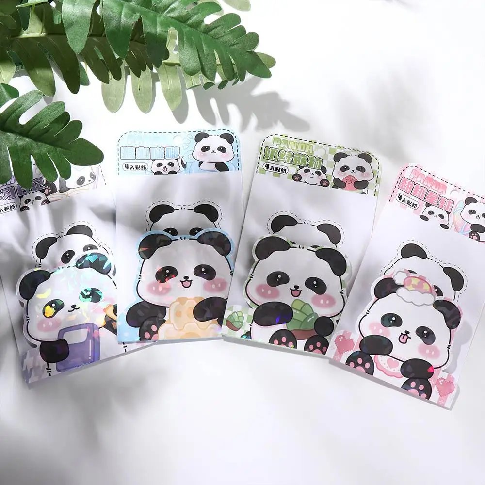 น่ารักตลก Kawaii Panda สติกเกอร์กระดาษแฟชั่นการ์ตูน Panda สติกเกอร์ DIY สร้างสรรค์สัตว์สติกเกอร์ตกแต่งเด็ก