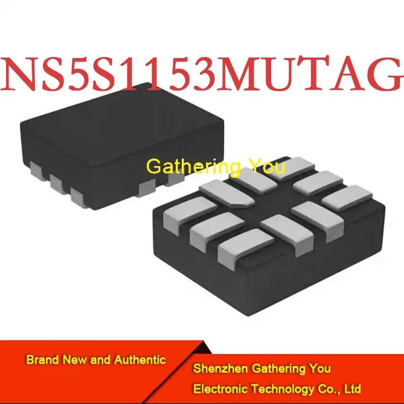 

NS5S1153MUTAG UQFN-10 USB переключатель IC USB/AUDIO 2:1, новый аутентичный переключатель
