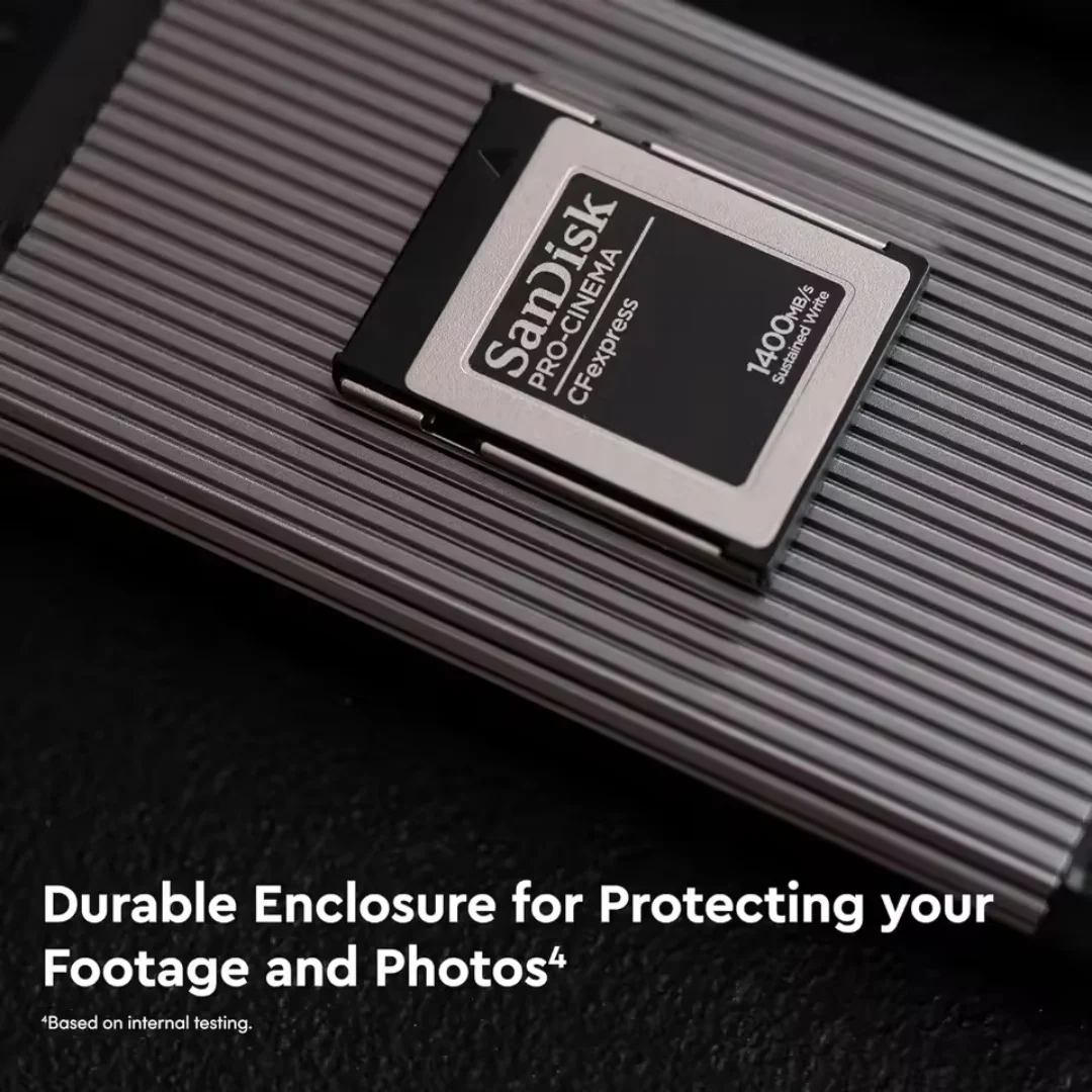 SanDisk 320GB PRO-Cinema CFexpress Type B Up to 1700MB/s Read Speeds 8K Video Capture CFexpress Type B Card