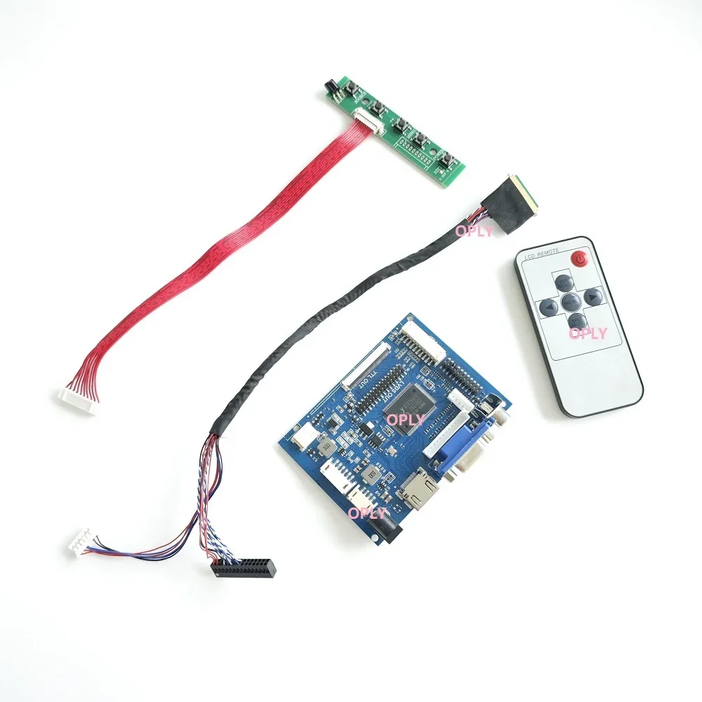 Controller board for LP140WH4-TLN1 LP140WH4-TLA1 LP140WH4 40Pin 14" 1366×768 LCD Panel Display VGA AV HDMI-Compatible WLED Kit view 2