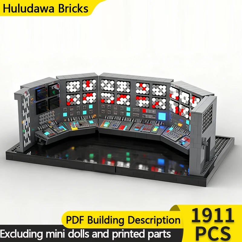 

Модель фильмов со звездами MOC, строительные кирпичи, суперлазерная комната для контроля огня, модульная технология, детские праздничные подарки, сборка игрушек, костюм
