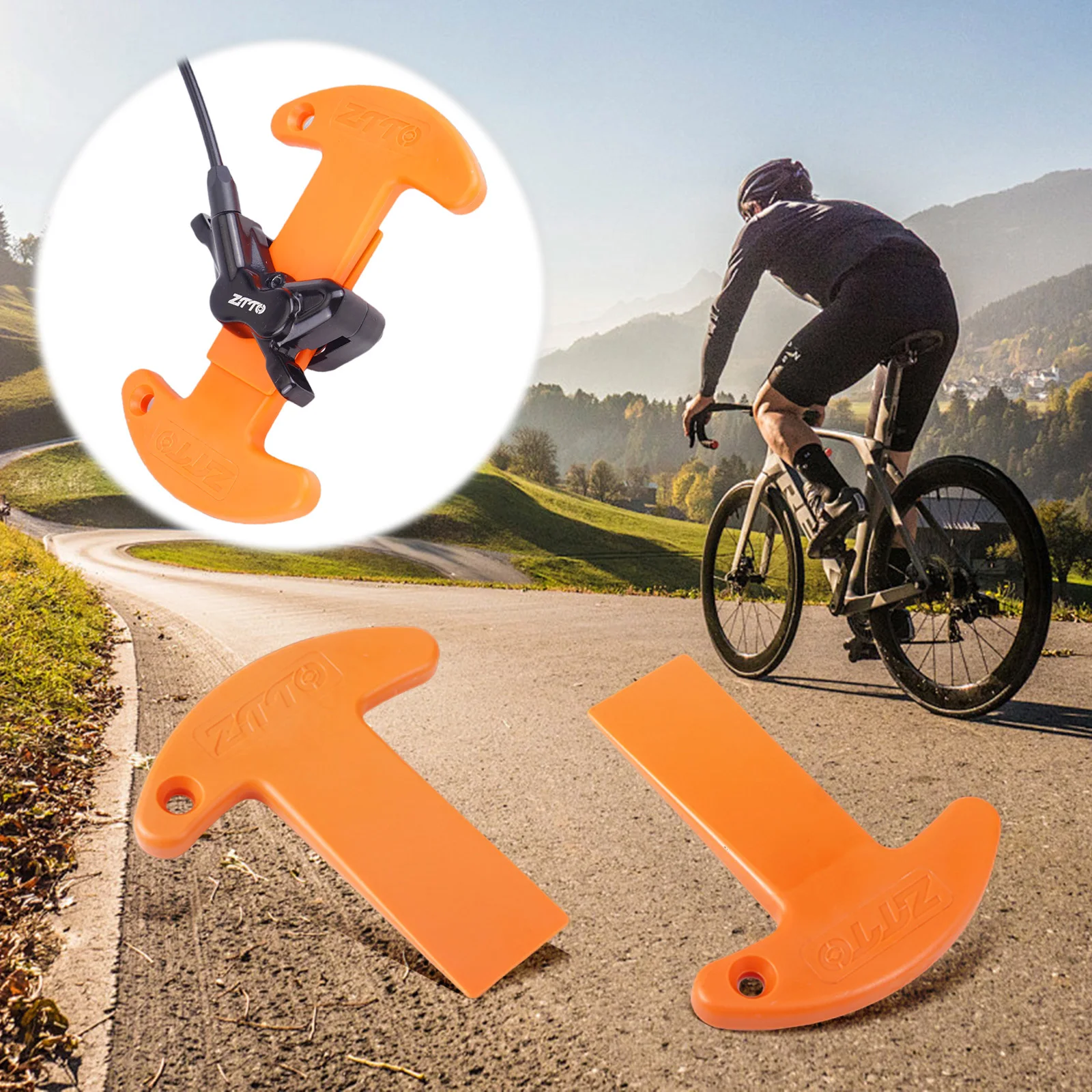 Bike Disc Brake Caliper Piston Press Tool Wear-Resistant Bicycle Hydraulic Disc Piston Compressor Tool Plastic Bike Repair Tools