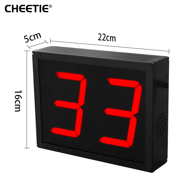 CP009 Led Number Display Lap Counter Countdown  Digital LED Counter Display