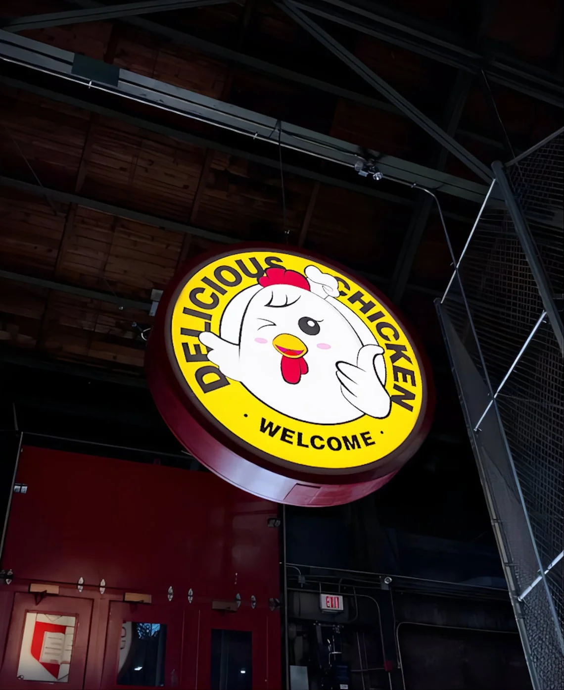 لافتة صندوق إضاءة الشفرة للمتجر - لافتة مضيئة LED مخصصة للاستخدام الخارجي، لافتة معلقة على الوجهين للمطاعم/المتجر، صندوق إضاءة LED #2