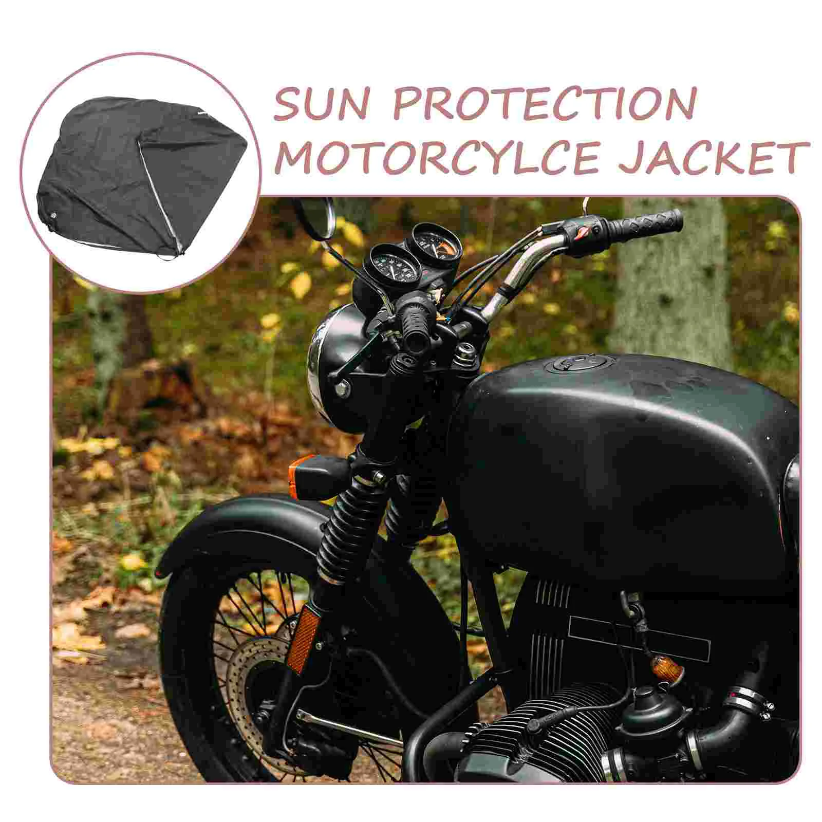 Motorcycle Jacket Protection Guard Scooter Rain Cover Heavy Duty Polyester Protective