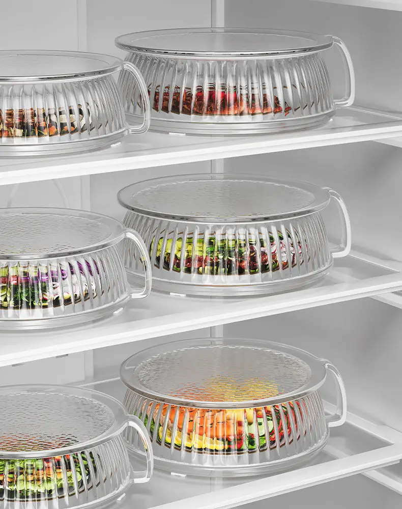Microwave Splash Proof PC Cover High-temperature Resistant Bowl Cover Household Food Grade Plastic Microwave Hot Dishes Lid