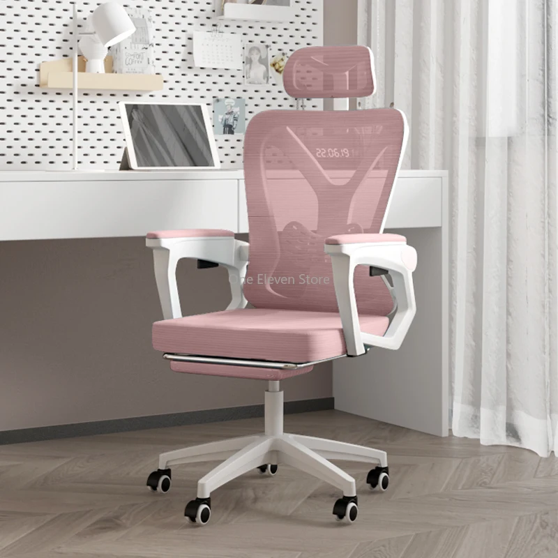 

Computer Armchair Desk Chair Office Mobile Accent Living Room Vanity Chair Computer Lazy Nordic Sillas De Escritorio Furniture