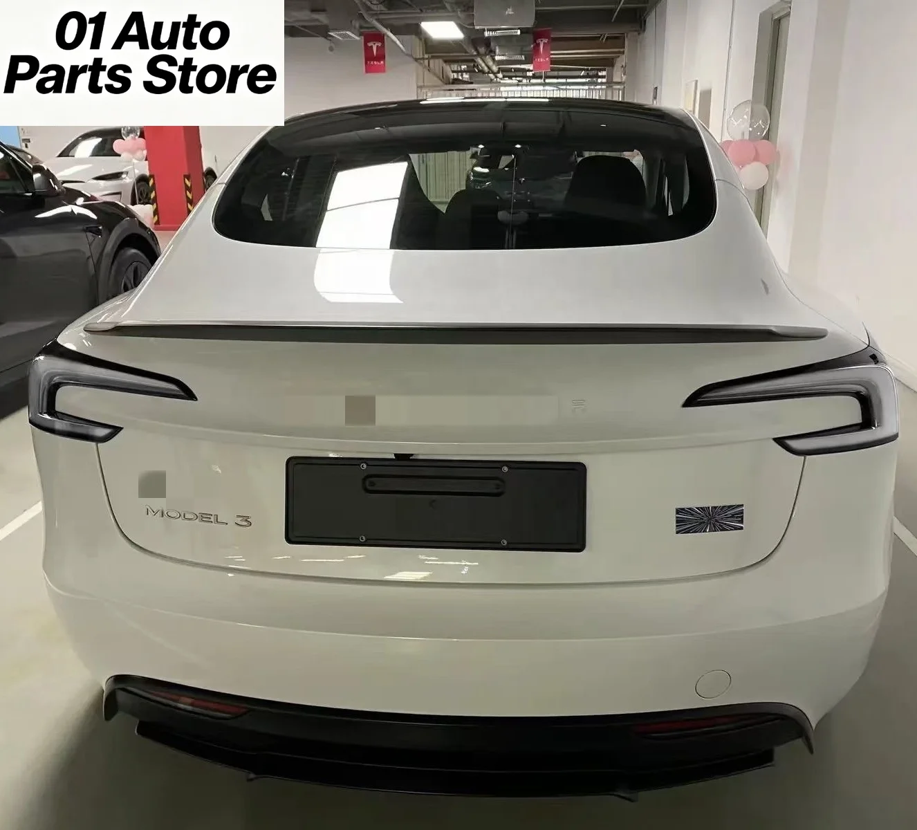A Set Customized Handmade Taillights For Tesle Model 3 Venom Modified Taillights Clear Taillights