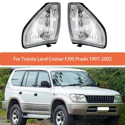 2Pcs For Toyota Land Cruiser FJ90 Prado 1997-2002 Car Front Corner Light Turn Signal Indicator Lamp 81511-60510 81521-60380