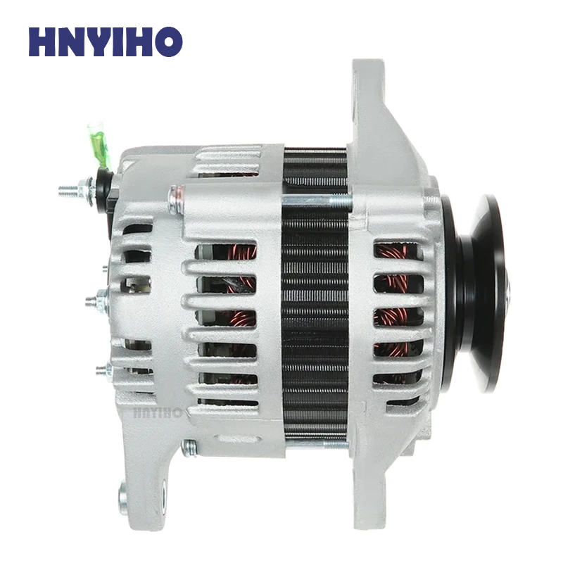 12V 40A 1PK Alternator 119624-77201 119836-77200 136165 2506165 LR140-714 LR140-714B 12112N for Yanmar 3TNE84 3TNE88 Engines