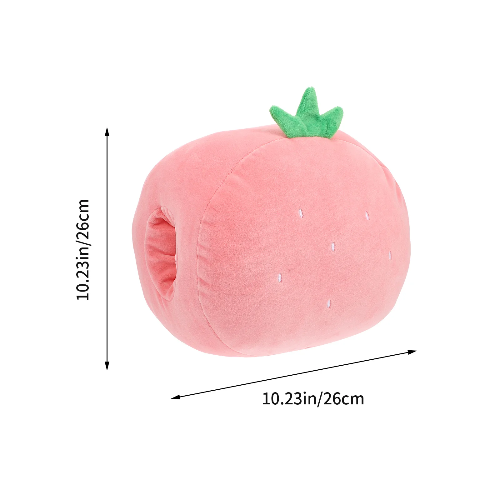 Oreiller amusant inspiré de fruits, 1 pièce, coussin rempli douce au toucher pour salon, chambre à coucher, décoration de siège de voiture, sieste confortable, soulagement de l'anxiété