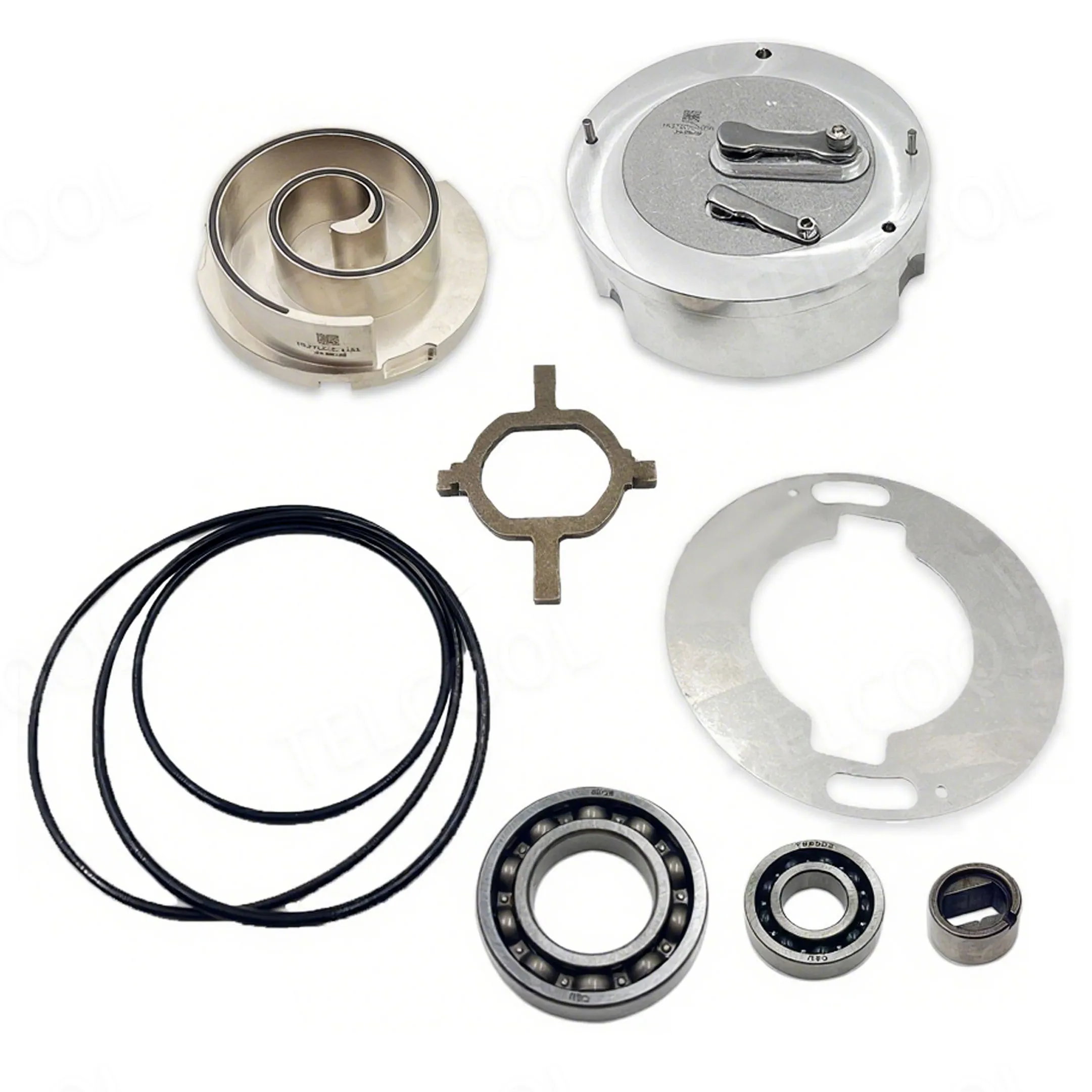 Complete Repair Kit for New Energy Vehicle AC Compressor, Fits Hitachi Old 27/34 & Geely Emgrand EV300