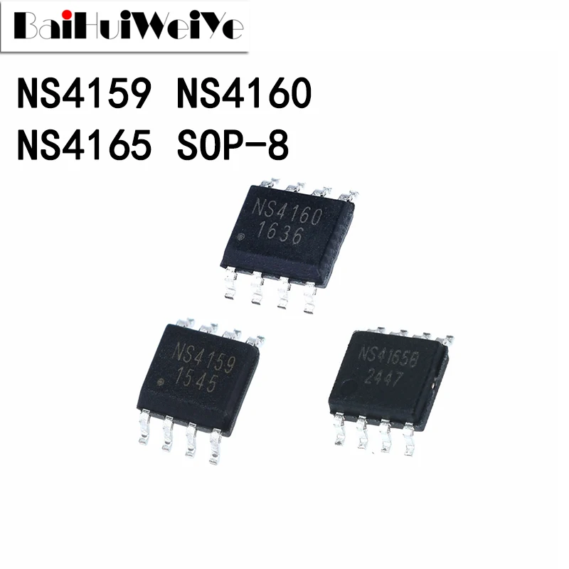 10PCS NS4159 NS4160 NS4165 NS4165B SOP-8 SOP8 SMD New Original Good Quality Chipset Audio Power Amplifier Chip IC