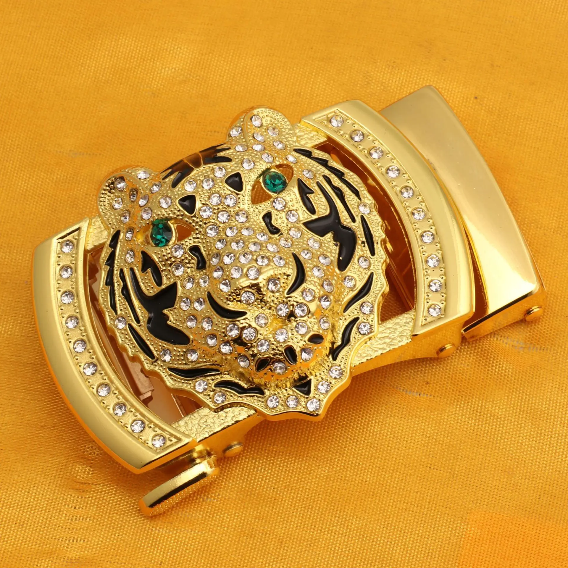 

Головка с автоматической пряжкой для мужского ремня, пряжка из высококачественного сплава, подходящая для ремня 3,3-3,5