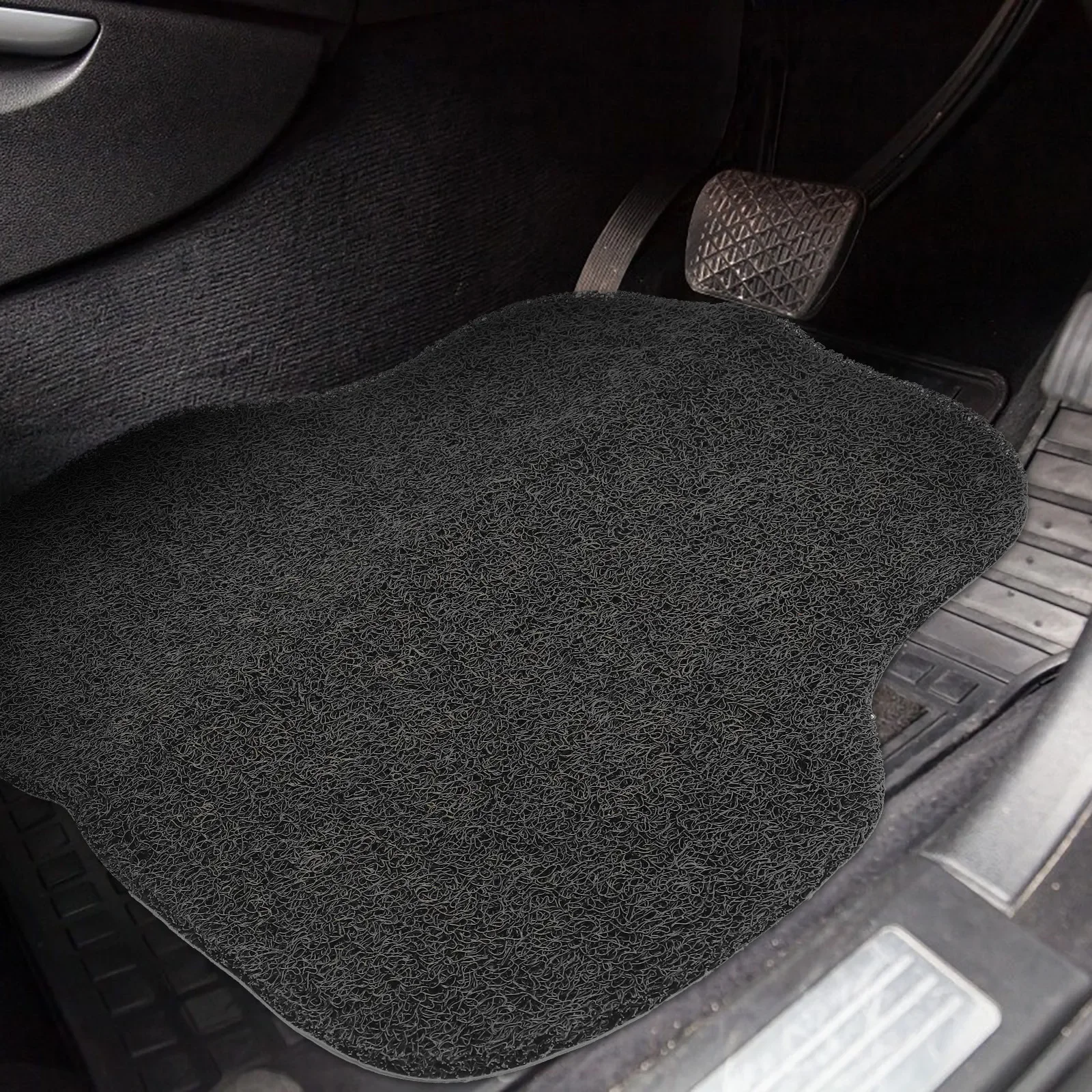 

1-4Pcs Universal Car Automotive Carpet Floor Mats For Auto SUV Sedans Vans Accessories Dirt and Wear-resistant