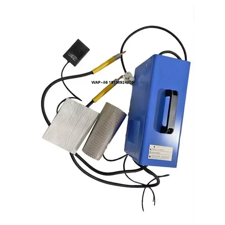 Handheld Mini Spot Welding  Kit for Stainless Steel Heat Shield - Portable Welder with Spot Welding Fixture Set for SUS304
