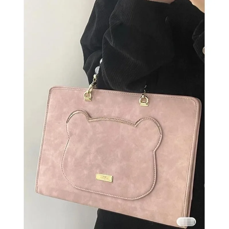 Elegant Laptop Sleeve for Female Compatible with Huawei Lenovo Asus Dell Apple Protective Case