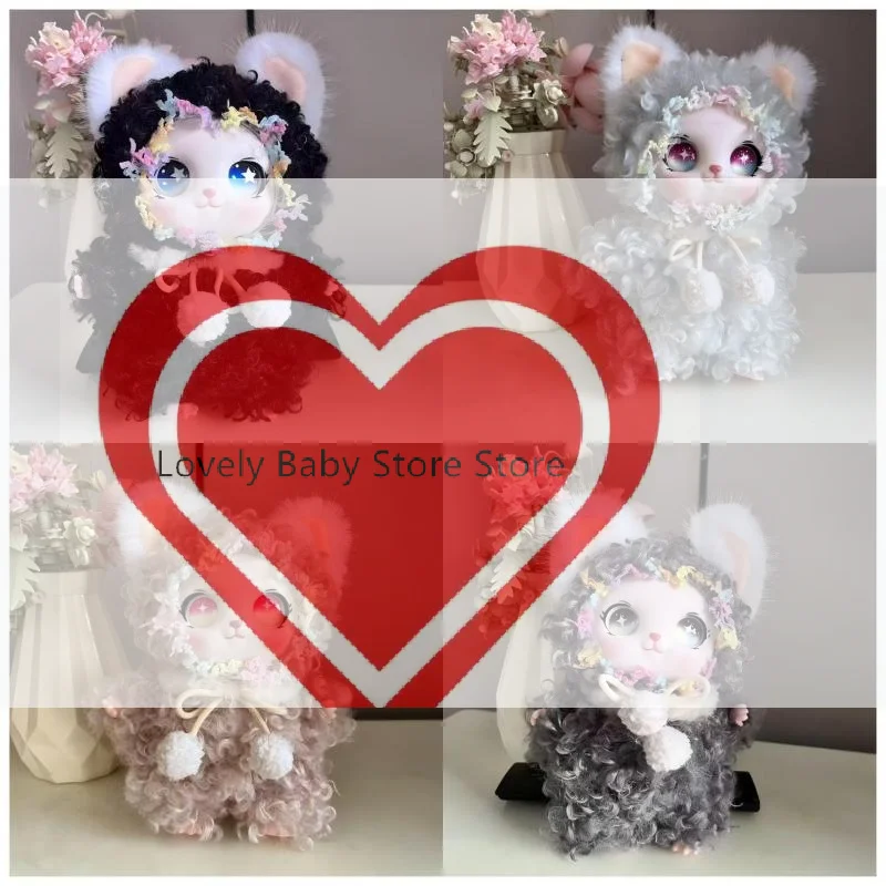 Kawaii Cute Curly Plush Doll Ornament Lovely Soft Stuffed Animal Pendant Toy Bag Charm Keyring Car Hanging Decor For Girls Gift