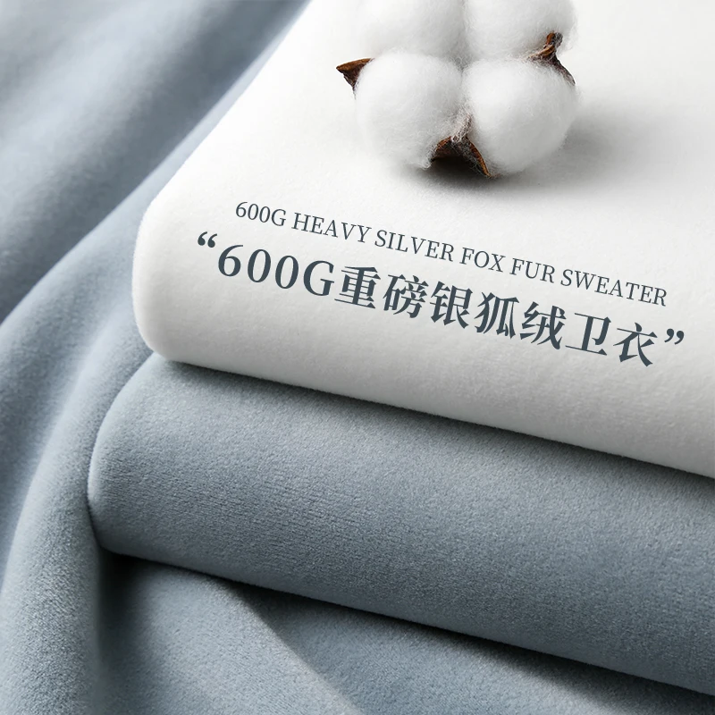 

Толстовка-худи унисекс из хлопка и полиэстера, утепленная, синяя, осенне-зимняя, для мужчин и женщин