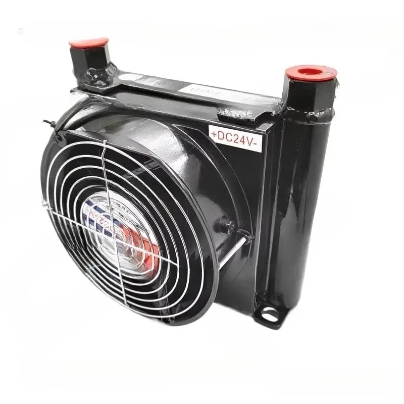 12V/24V/110V/220V/380V Improved Car Oil Tank Cooler AF0510T AF1025-CA Hydraulic Air Cooled Radiator Air Cooled Oil Radiator