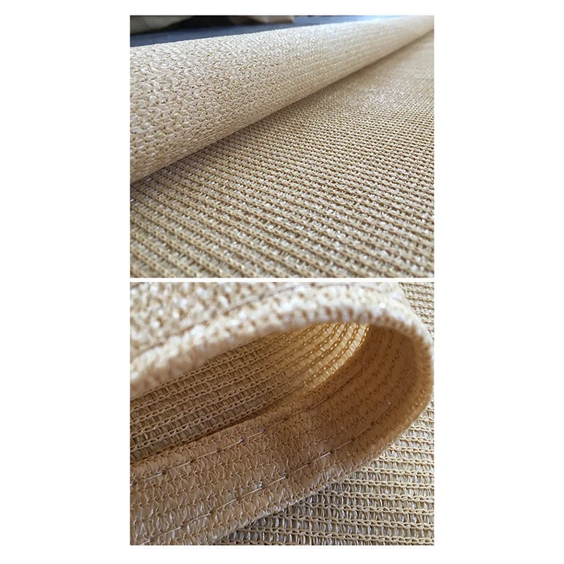 2X3 Meter Rectangular Square Shade Sail Outdoor Window Shade Sail Breathable Extra Large Shade Durable Easy Install-N38R