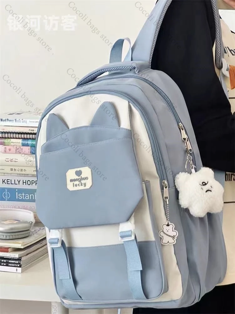 

Fashion Backpack for Girls Kawaii School Backpack Back to School Teenage Youth Backpacks Girl Schoolbag Children's Backpack