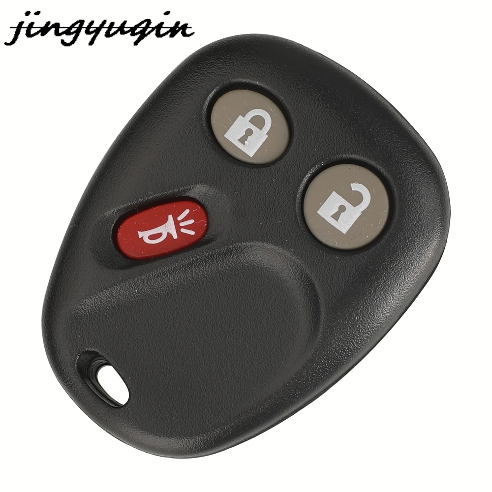 jingyuqin 3 Buttons Remote Car Key Case Cover For Buick Rainier GMC Isuzu Oldsmobile Chevrolet Control Key Shell Smart Fob Auto