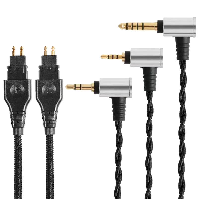 4.4mm 2.5mm wyważone HD 660S kabel słuchawek dla Sennheiser HD650 HD600 HD660S HD580 HD545 HD535 w celu uzyskania przewód Audio