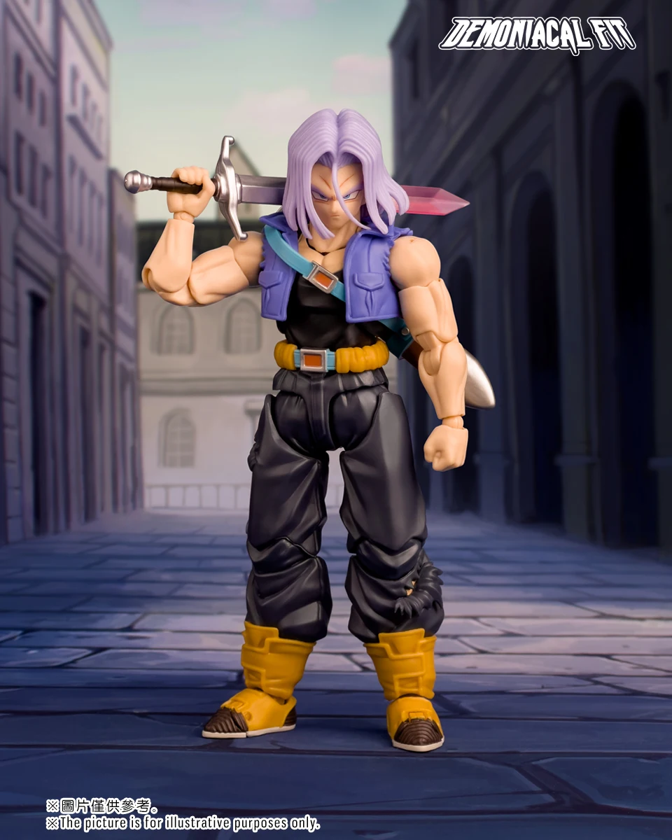

Demoniacal Fit Dragon Ball Z Shf Super Saiyan Action Figure Trunks The Boy From The Future Son of Tomorrow Figures Toys Gifts