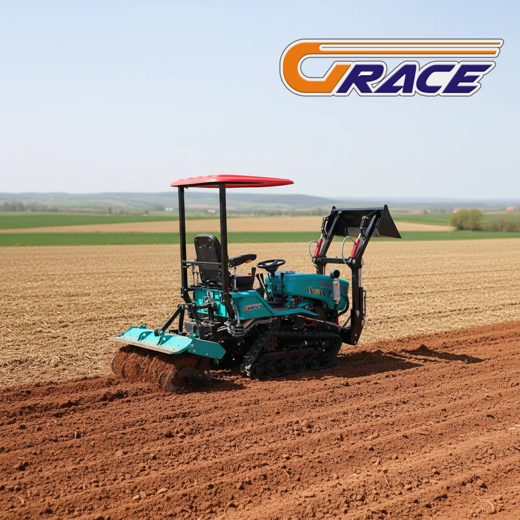 

Mini Crawler Tractor 35HP Heavy Duty EPA Tractor Orchard Use Factory Direct Customize Sale