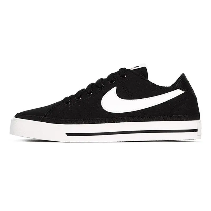 

Женские холщовые Кроссовки Nike Court Legacy, черные, белые